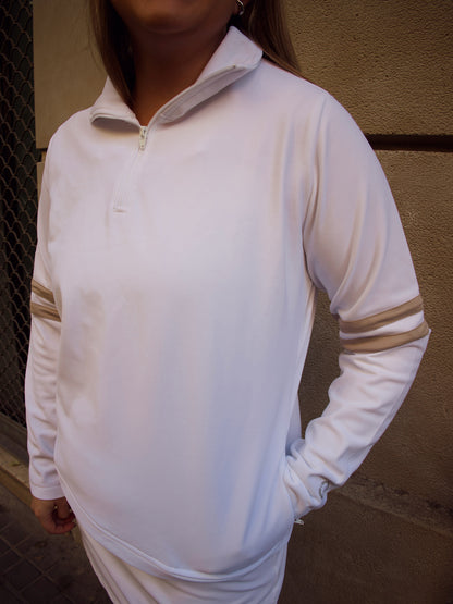 Sudadera Polo beige